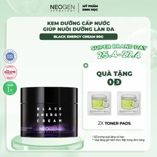 Kem Cấp Nước Nuôi Dưỡng Làn Da Dành Cho Da Dầu Và Da Nhạy Cảm Neogen Dermalogy Black Energy Cream 80ml