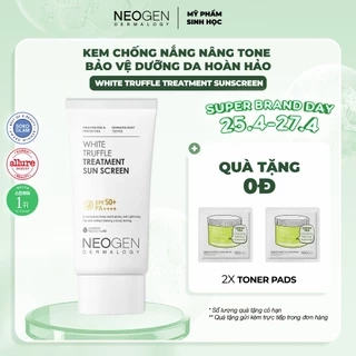 Kem Chống Nắng Nâng Tone - Bảo Vệ Da Toàn Diện Neogen Dermalogy White Truffle Treatment Sun Screen 50ml