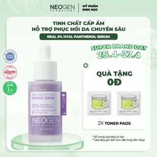 Serum 10% Bakuchiol Sinh Học Chống Lão Hoá Mờ Nếp Nhăn Real Bakuchiol Firming Serum Neogen Dermalogy 30ml