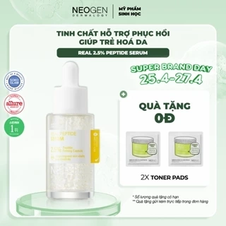 Serum Phục Hồi Trẻ Hoá Da 2,5% Peptide Sinh Học Neogen Dermalogy Real Peptide Serum 30ml