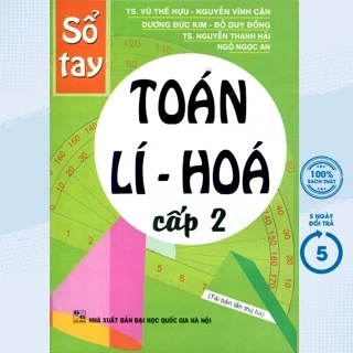 Sách - Sổ Tay Toán Lí Hóa Cấp 2 (HA)