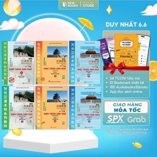 Sách Giáo trình Hán Ngữ 6 Cuốn Phiên Bản Mới Chính Hãng Quyển Thượng Quyển Hạ Sách Học Tiếng Trung Bizbooks