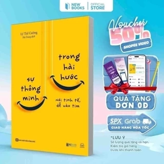 Sách Sự Thông Minh Trong Hài Hước: Nói Tinh Tế, Dễ Vào Tim Phát triển bản thân Tác Giả Lý Thế Cường Bizbooks