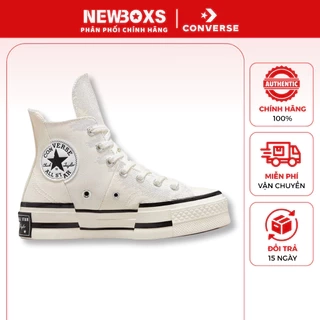 Giầy Converse Chuck 70 Plus Black - A00916C, Converse Chính Hãng, Đế Cao Cá Tính, Basic Sneaker