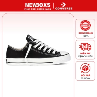 Giày Converse Classic Black White Low - 121178 /M9166C Giầy Chính Hãng, Vải Canvas Mềm Mại, Nhẹ Êm