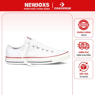Giầy Converse Classic White Low - M7652C (121176), Converse Chính Hãng, Thoải Mái, Nhẹ, Êm, Basic