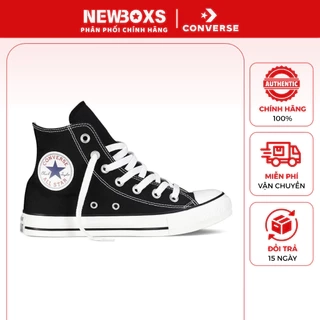 Giầy Converse Classic Black/White Hi - 121186 /M9160C, Converse Chính Hãng, Basic, Nhẹ Êm, Thoải Mái