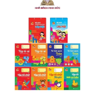 Sách - Combo 8 Cuốn Bộ Sách Chuẩn Bị Cho Bé Vào Lớp 1