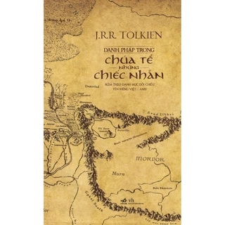 Sách - Danh pháp trong Chúa tể những chiếc nhẫn (Tolkien) (Nhã Nam)