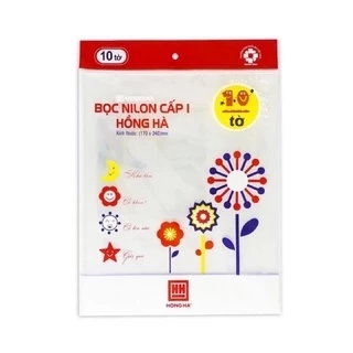 Bọc vở ni lông cấp I 3245 Hồng Hà