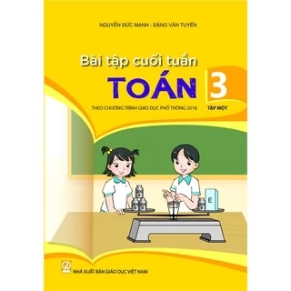 Sách - Bài tập cuối tuần Toán lớp 3 tập 1 (HEID)
