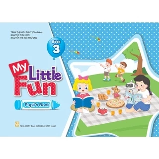 Sách - Bộ My Little Fun book 3 Class book+Activity book (5-6 tuổi), tặng kèm tài khoản học online 12 tháng
