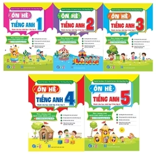 Sách - Ôn Hè Tiếng Anh Lớp 1,2,3,4,5