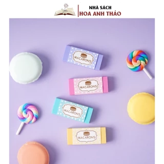 Gôm Tẩy Nano Classmate Thiết Kế Hình Macarons Tẩy Sạch, An Toàn Cho Bé CL-ER605