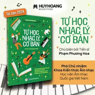 Sách Tự Học Nhạc Lý Cơ Bản, tự học nhạc lý căn bản, sách học nhạc, Huy Hoàng Bookstore