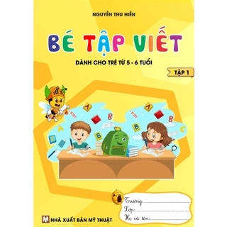 Sách - Bé Tập Viết Tập 1