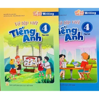 Sách -(Combo)Vở Tập Viết Tiếng Anh 4(global Success)