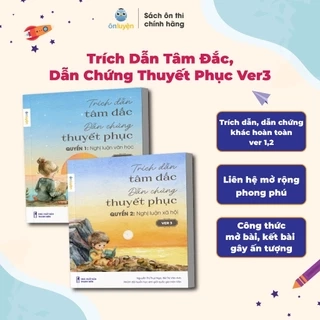 Sách-Trích Dẫn Tâm Đắc, Dẫn Chứng Thuyết Phục Version 2:Nghị luận văn học và Nghị luận xã hội