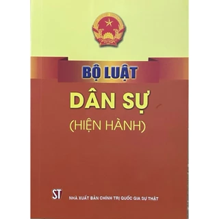 Sách Bộ Luật Dân Sự (Hiện Hành)