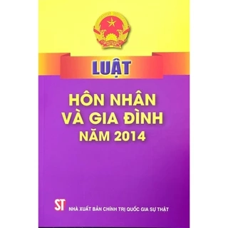 Sách - Luật Hôn Nhân Và Gia Đình Năm 2014