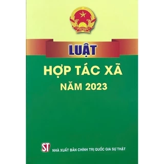 Sách - Luật Hợp Tác Xã Năm 2023