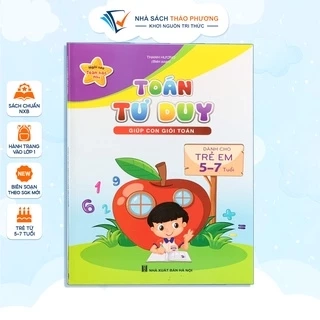 Sách - Toán Tư Duy - Dành cho trẻ em từ 4 - 6 tuổi