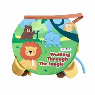 Sách vải the Animals on the farm Lalala baby đa tương tác lật mở sột soạt thu vị