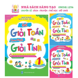 Sách - Để Giỏi Toán Con Phải Giỏi Tính - Dành cho học sinh lớp 1,2,3 ,4 (lẻ tùy chọn)