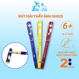 Bút mài thầy ánh SH023 luyện chữ đẹp cho học sinh, ngòi bút mài êm trơn, thanh đậm - Nhà sách Tâm An