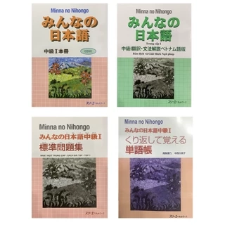 Sách - Combo Minna No Nihongo Trung Cấp 1 - Tương Đương Trình Độ N3 ( Lẻ Tuỳ Chọn )
