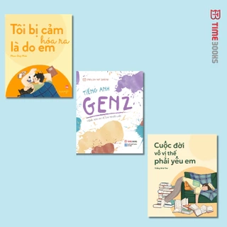 Combo 3 cuốn sách Cuộc Đời Vô Vị Thế Phải Yêu Em + Tôi Bị Cảm Hóa Ra Là Do Em + Tiếng Anh Genz