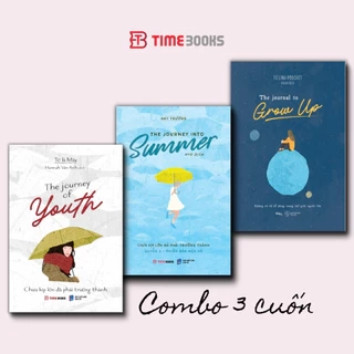 Combo 3c Sách Song Ngữ Việt - Anh: The Journey Of Youth + The Journey Into Summer +The Journal To Grow Up