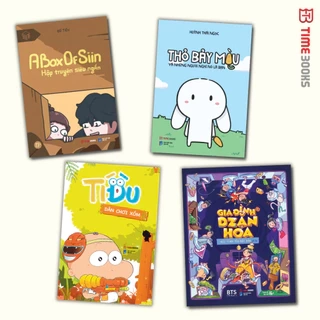 Combo Sách Thỏ Bảy Màu + A Box of Siin + Gia Đình Dzăn Hoá + Tí Đù