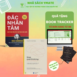 Sách Đắc Nhân Tâm + Stop Overthinking - Nhà Sách Ymate