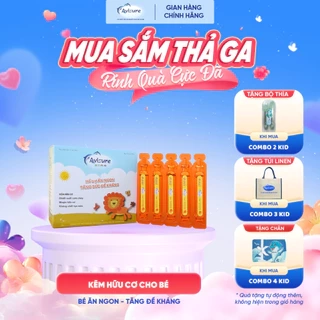 Avisure ZinC kẽm hữu cơ cho bé hỗ trợ ăn ngon, tăng đề kháng 30 ống