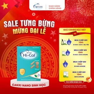 Canxi cho bà bầu Avisure Hical canxi hữu cơ cho bà bầu và sau sinh