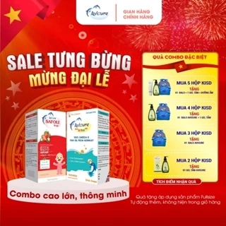 Combo Sắt hữu cơ và DHA tinh khiết cho bé Avisure giúp bé hồng hào, khoẻ mạnh, thông minh