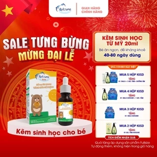 Kẽm cho bé Avisure ZiO kẽm sinh học cho bé biếng ăn, chậm tăng cân 20ml