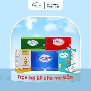Sắt Canxi DHA Vitamin tổng hợp cho bà bầu Avisure cho mẹ bầu và sau sinh