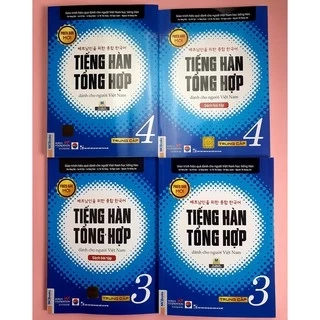 Sách - Combo Trọn Bộ Giáo Trình Tiếng Hàn Tổng Hợp Dành Cho Người Việt Nam Trung Cấp 3 & 4 ( SGK + SBT, Lẻ Tùy Chọn )
