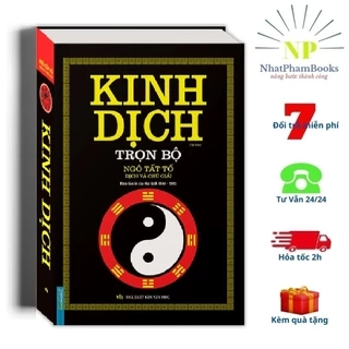 Sách - Kinh Dịch Trọn Bộ (Bìa Cứng) - Ngô Tất Tố (Tái Bản 2024)