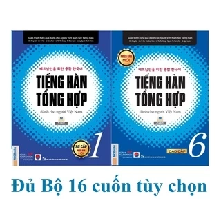 Sách - Tiếng Hàn Tổng Hợp Dành Cho Người Việt Nam - Bản Đen Trắng ( Lẻ ,Tùy Chon)