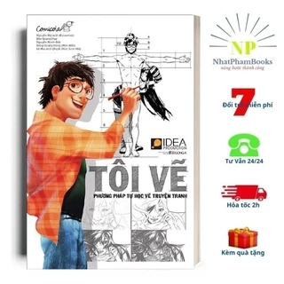 Sách - Tôi Vẽ - Phương Pháp Tự Học Vẽ Truyện Tranh (Tái Bản)