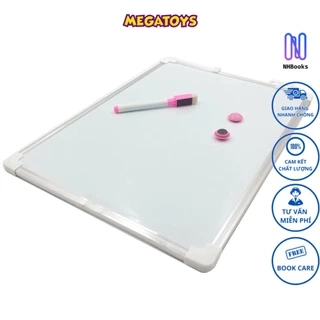 Bảng Viết Khung Nhôm Megapad Cao Cấp (Nhiều Size) - NHBOOK - Megatoys