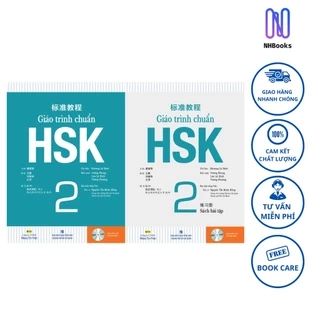 Combo Giáo Trình Chuẩn HSK 2 - Sách Bài Học và Sách Bài Tập (Kèm MP3)
