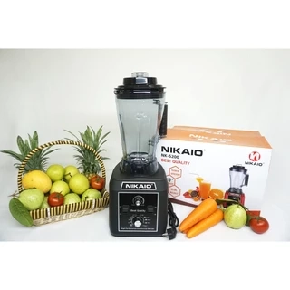 Máy Xay Sinh Tố Công Nghiệp NIKITO 4800W chuyên dụng nhà hàng, khách sạn, quán coffee, xay đá, rau má,thịt cá..