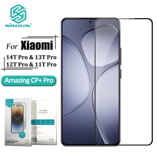 Kính cường lực toàn màn hình NILLKIN cho Xiaomi 14T Pro 13T Pro 12T Pro 11T Pro Mi 15 14 Chống chói CP + Pro 9H Bảo vệ màn hình chống cháy nổ
