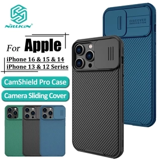 NILLKIN CamShield Vỏ bảo vệ cho iPhone 16 Pro Max 15 Pro Max 14 Pro Max 16 Plus 13 12 11 Pro Max Vỏ bảo vệ cho máy ảnh