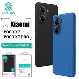 Nillkin Frosted Shield Pro Cace cho Poco X7 Pro X7 5G Ốp điện thoại chống sốc chống vân tay