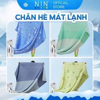 Mền lạnh I Cool Advance NIN House 200x220cm | Chăn mền Ice Silk fabric siêu mát lạnh cao cấp